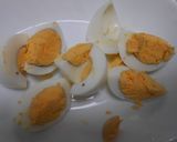 茹で玉子サラダの彩々飾り作り方7写真