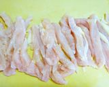 夏☆鶏むね肉の生姜･みょうが･青じそ焼き作り方2写真