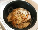 秋☺舞茸と鶏肉の炊き込みごはん作り方7写真