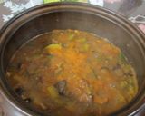 韓国風味噌チゲ鍋（강된장）作り方3写真
