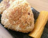 居酒屋風!?☆おこげ焼きおにぎり作り方6写真