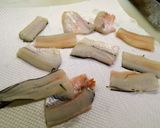 アナゴ（穴子）のアヒージョ（カレー味）作り方3写真