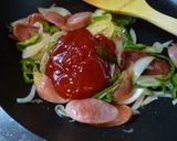 はじけるトマトのナポリタン作り方6写真
