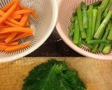 しそアスパラにんじん豚肉巻フライ作り方1写真