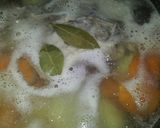 ゴロゴロ野菜の鶏スープ作り方10写真