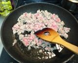 簡単!ニラ、ひき肉の美味しい丼!作り方2写真