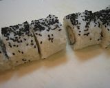 ササミとチーズのしそ巻き天ぷらロール作り方6写真
