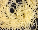 定番の明太子パスタ作り方6写真