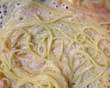 定番の明太子パスタ作り方7写真