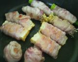 いろんなものを巻き巻き♪ゆかりバター焼き作り方3写真