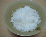 豚肉ピーマンじゃこ玉ねぎにんにくポン酢丼作り方6写真