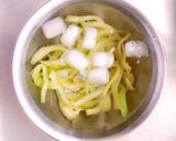 喉ごしツルン☆なすそうめん作り方5写真