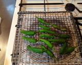 しめじとししとうの焼きびたし作り方1写真