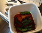 しめじとししとうの焼きびたし作り方2写真