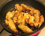 簡単♪アジアン照り焼きチキン☆温玉のせ作り方4写真