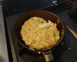 桜えびと豆腐の中華丼風作り方4写真