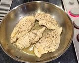 Orzoパスタでチキンクリームソース♪作り方2写真
