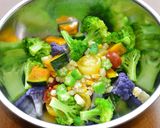 野菜たっぷりサラダ、トマトジュレとともに作り方6写真