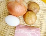 簡単！じゃがいも・ベーコンのおつまみ作り方1写真