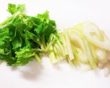 【簡単】セロリの即席キムチ☆サラダ風作り方1写真