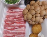 豚ばら肉とニンニクの炊き込みご飯作り方1写真