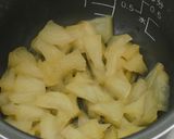 HMで作るりんごとバナナのケーキ作り方1写真
