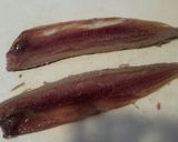 秋刀魚の梅シソ巻き作り方1写真