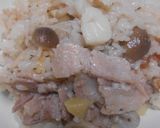豚ばら肉とニンニクの炊き込みご飯作り方10写真
