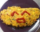 パセリが美味しい♪卵にイン！オムライス☆作り方7写真