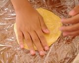 ふんわり食パンで簡単おもしろメロンパン作り方4写真