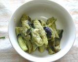 焼き茄子๑つゆだくサラダ♪作り方1写真