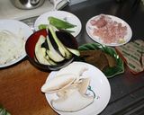 広島廿日市産あわび茸のせカレーチャーハン作り方1写真