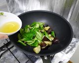 蒟蒻入り茄子の大蒜味煮・・・夏野菜料理作り方7写真