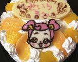 ドキドキプリキュアバースデーケーキ作り方6写真