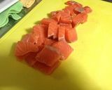 オクラとサーモンのレモン和え作り方4写真