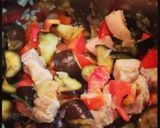 豚バラブロックとナスとトマトのカレー作り方6写真