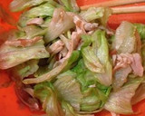 ささ身とレタスの美味しぃ～梅和え作り方4写真