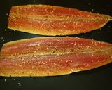 さんまの舞茸巻き☆彩りスパイス焼き作り方1写真