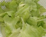 ささ身とレタスの美味しぃ～梅和え作り方2写真