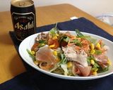 豚しゃぶ素麺サラダ作り方10写真