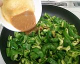 大量消費！ピーマンのゴマ味噌炒め作り方4写真