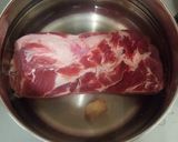 煮込まない♫しっとりジューシー茹で豚作り方2写真