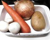 ソース不要!野菜たっぷり和風コロッケ★作り方1写真