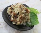 納豆＆おから＆玉ねぎの味噌和え作り方3写真