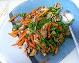 ビールのおつまみに☆肉野菜いなり詰め作り方2写真