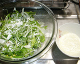 水菜と玉ネギのかき揚げ作り方2写真