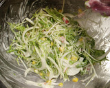 水菜と玉ネギのかき揚げ作り方3写真