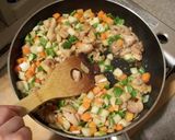 ころころ野菜のオムライス作り方3写真