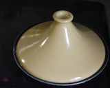タジン鍋DE蒸し枝豆♪作り方2写真