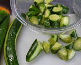洋風八味できゅうりの即席漬け作り方1写真